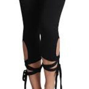 Free People Turnout Leggings in Black M